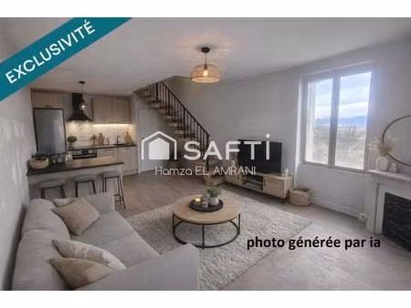 appartement en duplex dans une belle petite copropriété avec parking