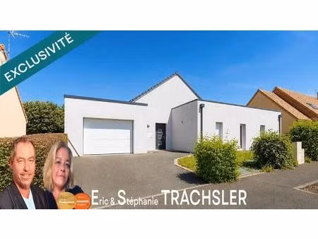 pavillon contemporain de plain-pied – 3 chambres – garage - la milesse