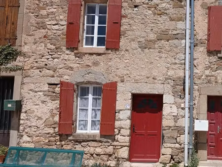 réf : grenat - 20min carcassonne - maison de village 3ch - 5p - jolie cour