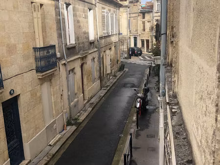 appartement 1 pièces 17 m² à louer bordeaux 33000 ? | era immobilier