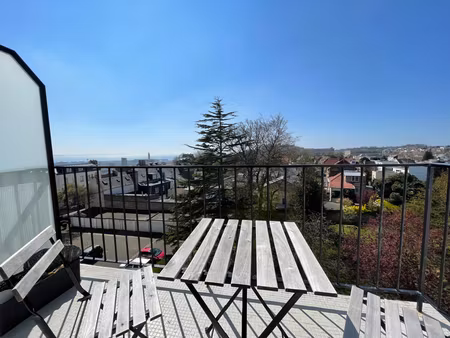 f3 meuble tres bon etat - balcon vue mer