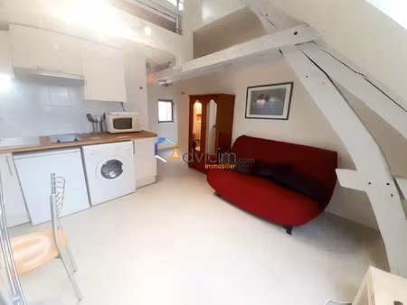 t2 meublé en duplex