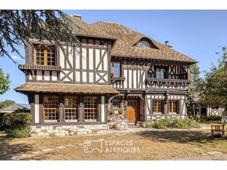 demeure anglo-normande avec maison d'amis proche du jardin des plantes