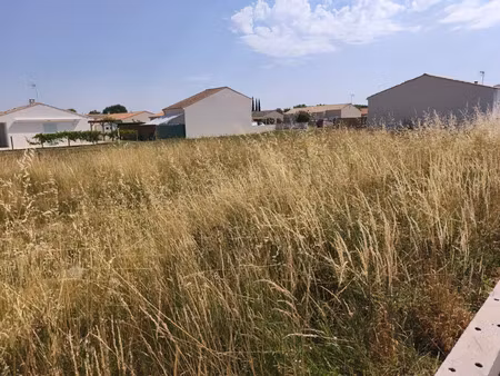vente terrain 275 m² saujon (17600)