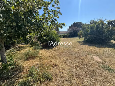 vente terrain  802.00m²  plaisance