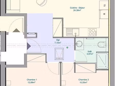 appartement 3 pièces 56 m² à vendre / acheter toulouse 31200 ? | era immobilier