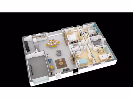 vente maison neuve 5 pièces 104 m² à tauxigny (37310)  189 180 €