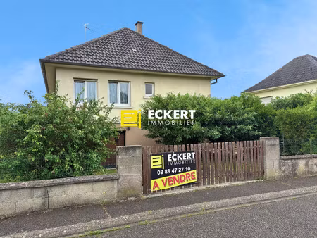 rosheim – maison individuelle 104 m² avec 4 chambres  sous-so
