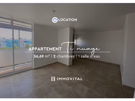 location appartement 3 pièces 56m² les abymes 97139