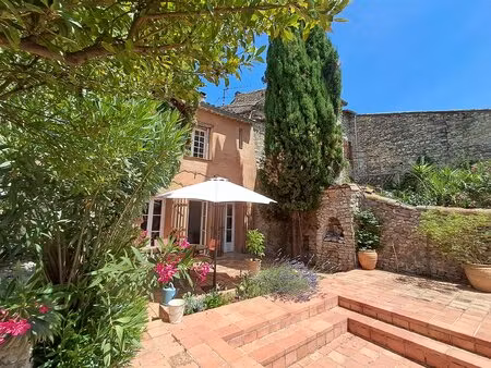 maison de village charmante avec jardin et annexe près d'anduze