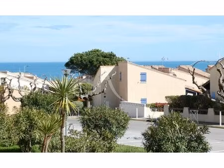 saint-pierre-la-mer  petit t2 en rez-de-chaussée avec vue mer !