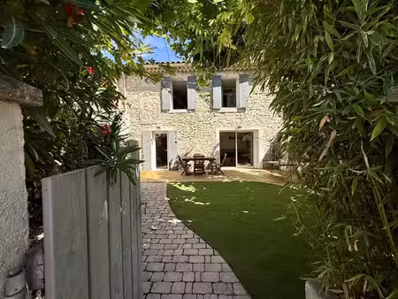 maison à vendre avec jardin centre ville plan d'orgon