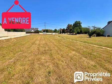 achat terrain 897m² mehun sur yevre 18500