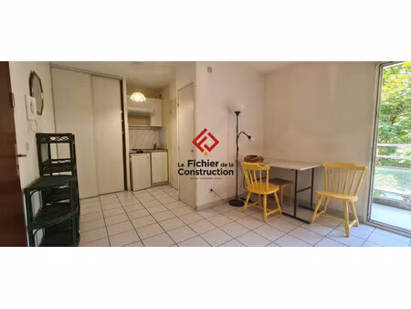 location appartement 1 pièce 19m² st martin d heres 38400