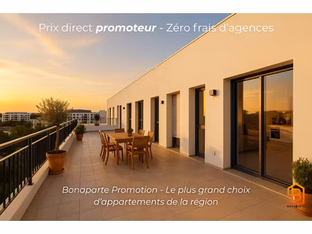 vente appartement 3 pièces 92 m² béziers (34500)