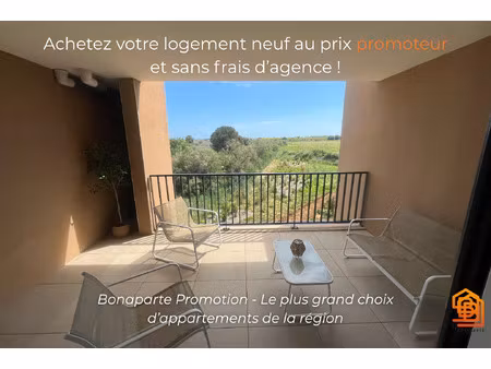 vente appartement 2 pièces 62 m² sérignan (34410)