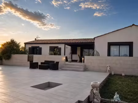 vente maison 7 pièces 129 m² à villarzel-cabardès (11600)  375 000 €