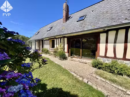 a vendre - sotteville/mer - charmante longère normande à deux pas de la mer !