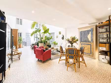 grande maison de ville avec 5 suites parentales : pièce de vie de 57 m7 : cave voutée