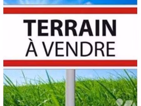 terrain constructible à vendre