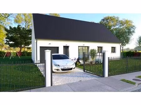terrain avec maison neuve à vendre