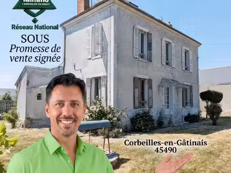 vente maison 4 pièces 130 m² corbeilles (45490)