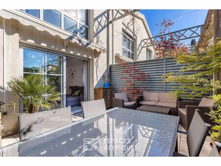 duplex de caractère esprit loft avec terrasse