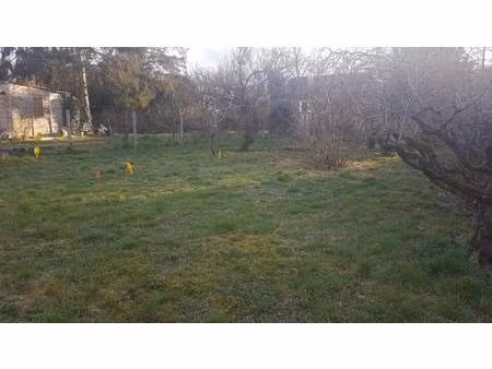 terrain constructible à vendre