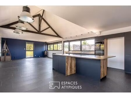 l'ancienne forge réinventée en loft