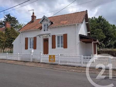 achat maison 3 pièces 60m² la machine 58260