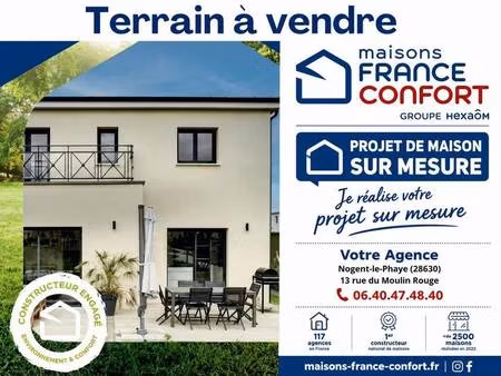 terrain constructible à vendre
