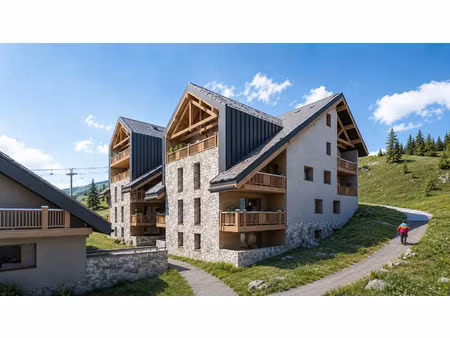 appartement 2 pièces - 43 m² - balcon - la toussuire-les sybelles