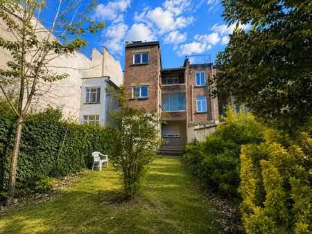schaerbeek  immeuble de rapport 3 unités avec jardin ±120 m²