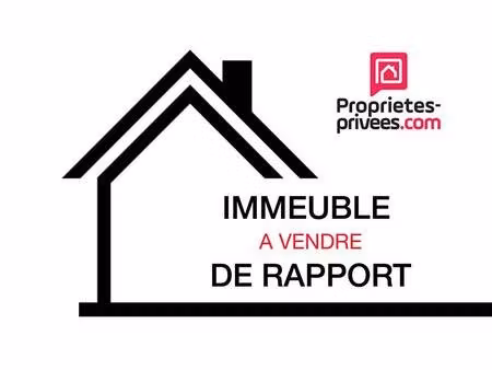 immeuble 3 lots - centre-ville la tremblade - rendement locatif