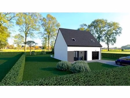 terrain avec maison neuve à vendre