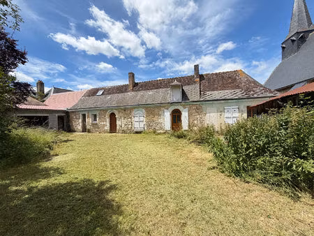 vente ancienne maison à restaurer de 96 m² à saint-aubin-le-depeint (37370)