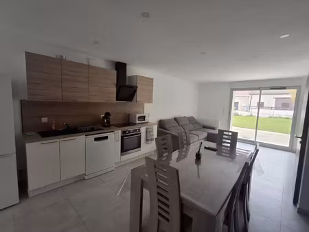 tavaux  maison de village t4 avec jardin