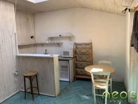 location appartement 2 pièces meublé à cholet (49300) : à louer 2 pièces meublé / 26m² cho