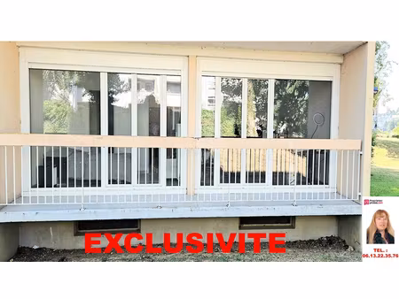 exclusivité - appartement gaillon 3 pièce de 62.32 m2 avec balcon de 7.30 - 2 chambres - c