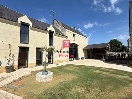 maison ancienne beaumont en veron 286m2 - gîte -