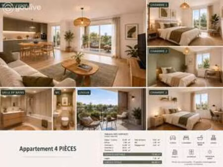 vente appartement 4 pièces à avrillé (49240) : à vendre 4 pièces / 74m² avrillé