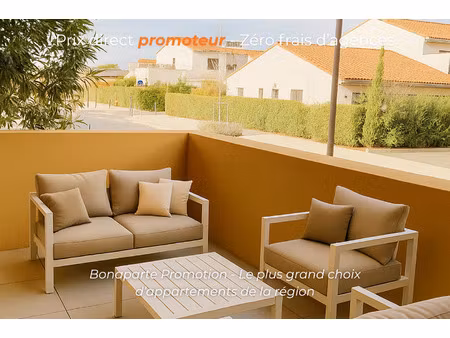 vente appartement 2 pièces 60 m² pollestres (66450)
