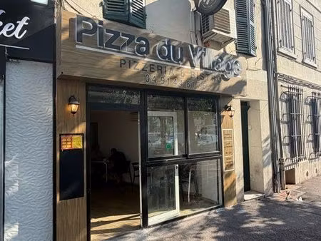 fond de commerce  pizzeria
