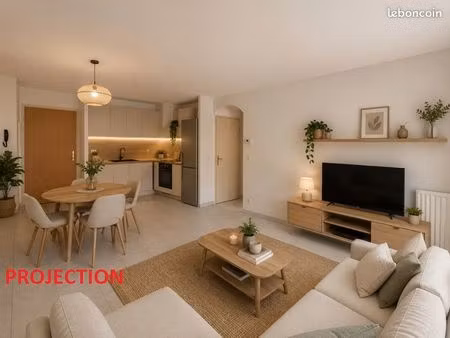 appartement 2 pièces 38 m²