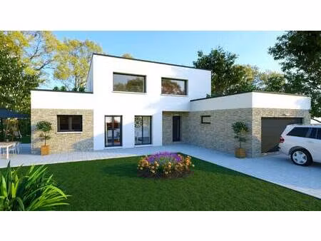 terrain avec maison neuve à vendre