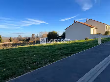 terrain constructible viabilisé à vendre