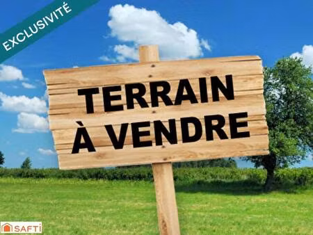 terrain constructible à vendre
