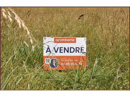 terrain constructible viabilisé à vendre