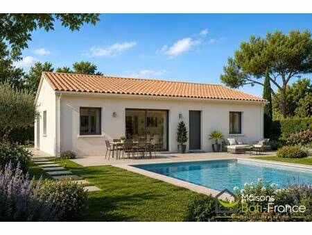 terrain avec maison neuve à vendre