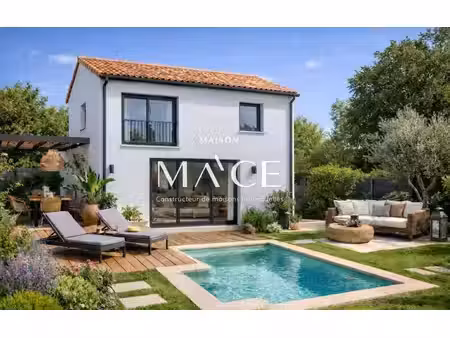 terrain avec maison neuve à vendre